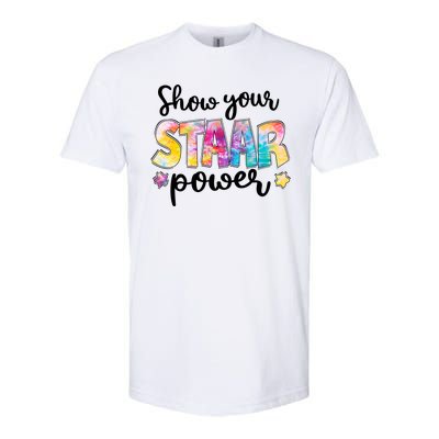 Show Your STAAR Power School Testing Softstyle CVC T-Shirt