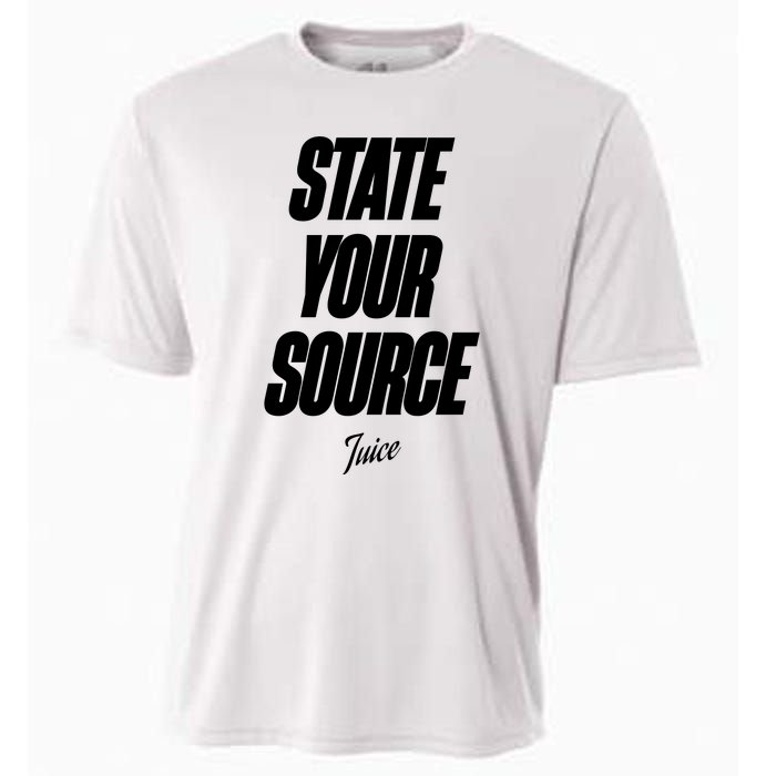 State Your Source Cooling Performance Crew T-Shirt