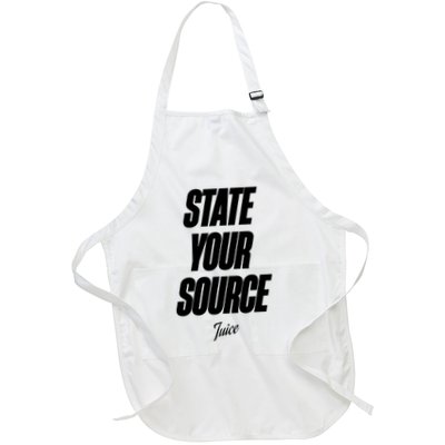 State Your Source Full-Length Apron With Pockets