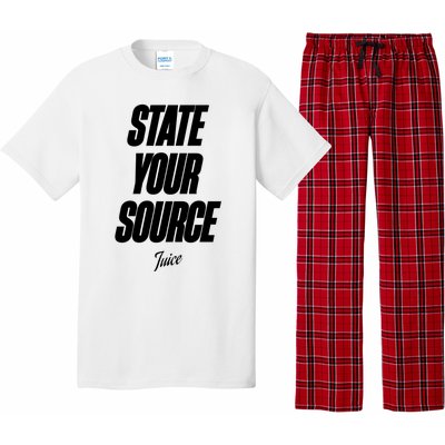 State Your Source Pajama Set