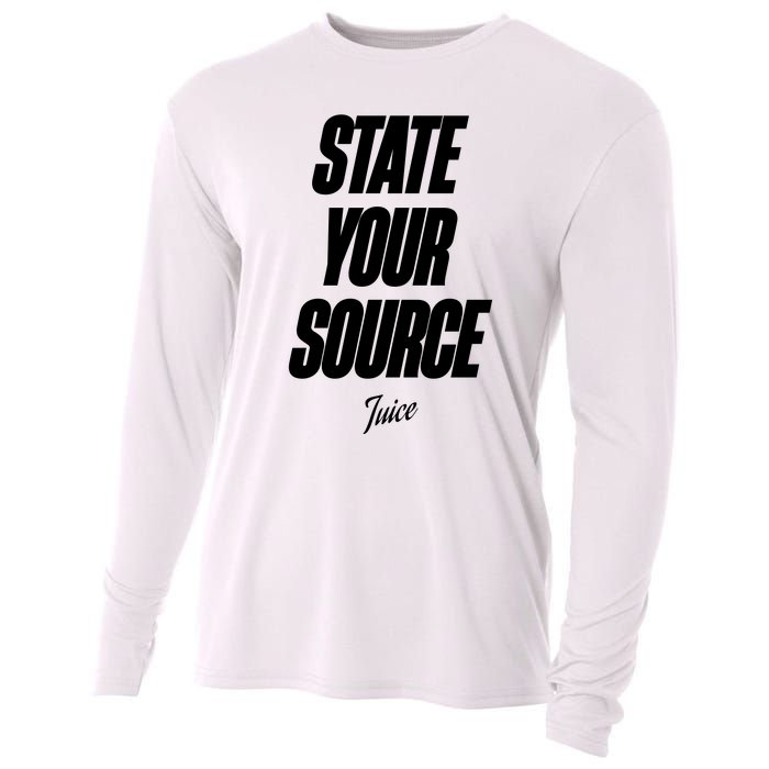 State Your Source Cooling Performance Long Sleeve Crew