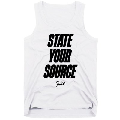 State Your Source Tank Top