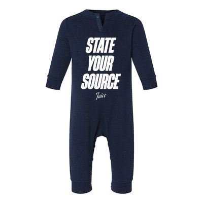 State Your Source Infant Fleece One Piece