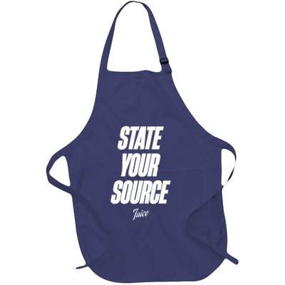 State Your Source Full-Length Apron With Pockets