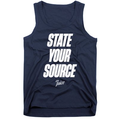 State Your Source Tank Top
