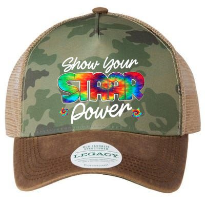 Show Your Staar Power Test Staar Day Mode On Teacher Testing Legacy Tie Dye Trucker Hat