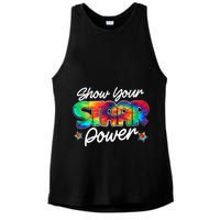 Show Your Staar Power Test Staar Day Mode On Teacher Testing Ladies PosiCharge Tri-Blend Wicking Tank