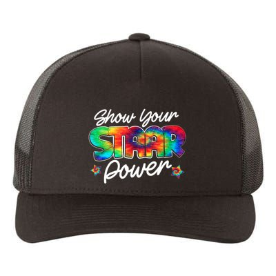 Show Your Staar Power Test Staar Day Mode On Teacher Testing Yupoong Adult 5-Panel Trucker Hat