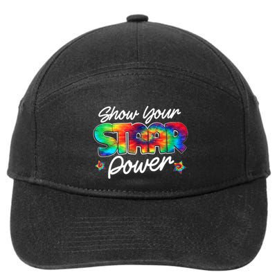 Show Your Staar Power Test Staar Day Mode On Teacher Testing 7-Panel Snapback Hat