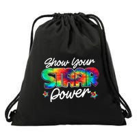 Show Your Staar Power Test Staar Day Mode On Teacher Testing Drawstring Bag
