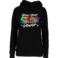 Show Your Staar Power Test Staar Day Mode On Teacher Testing Womens Funnel Neck Pullover Hood