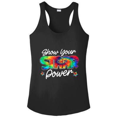 Show Your Staar Power Test Staar Day Mode On Teacher Testing Ladies PosiCharge Competitor Racerback Tank