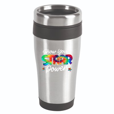 Show Your Staar Power Test Staar Day Mode On Teacher Testing 16oz Travel Tumbler