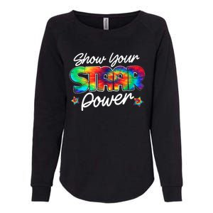 Show Your Staar Power Test Staar Day Mode On Teacher Testing Womens California Wash Sweatshirt