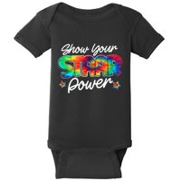 Show Your Staar Power Test Staar Day Mode On Teacher Testing Baby Bodysuit