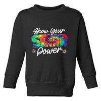 Show Your Staar Power Test Staar Day Mode On Teacher Testing Toddler Sweatshirt