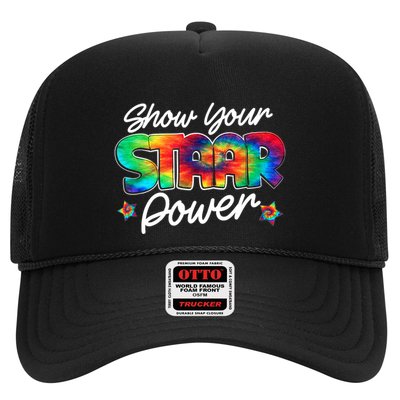 Show Your Staar Power Test Staar Day Mode On Teacher Testing Trucker Hat