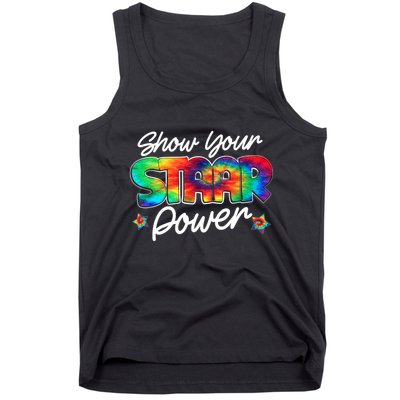 Show Your Staar Power Test Staar Day Mode On Teacher Testing Tank Top