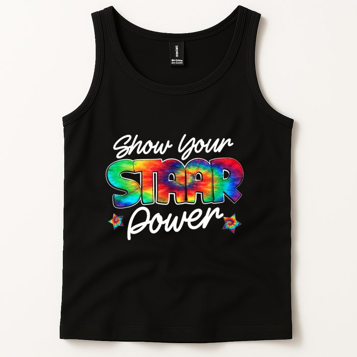 Show Your Staar Power Test Staar Day Mode On Teacher Testing Tank Top