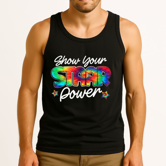 Show Your Staar Power Test Staar Day Mode On Teacher Testing Tank Top