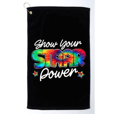 Show Your Staar Power Test Staar Day Mode On Teacher Testing Golf Towel