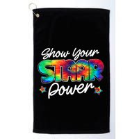 Show Your Staar Power Test Staar Day Mode On Teacher Testing Golf Towel