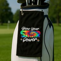 Show Your Staar Power Test Staar Day Mode On Teacher Testing Golf Towel