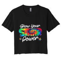 Show Your Staar Power Test Staar Day Mode On Teacher Testing Crop Top