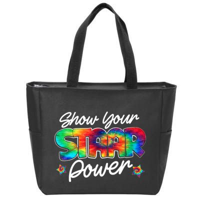 Show Your Staar Power Test Staar Day Mode On Teacher Testing Zip Tote Bag