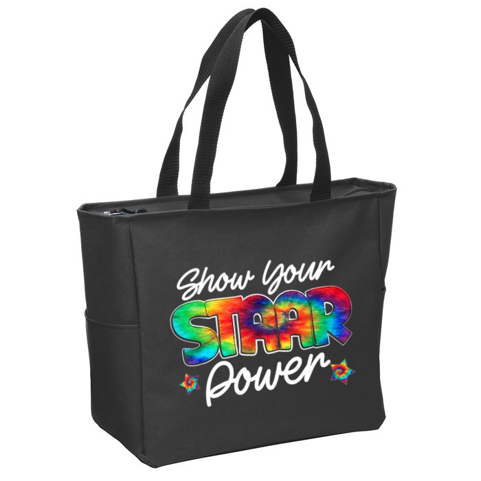 Show Your Staar Power Test Staar Day Mode On Teacher Testing Zip Tote Bag