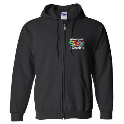 Show Your Staar Power Test Staar Day Mode On Teacher Testing Full Zip Hoodie