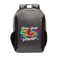 Show Your Staar Power Test Staar Day Mode On Teacher Testing Vector Backpack