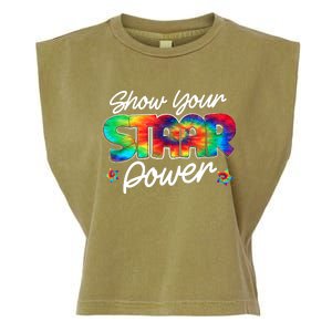 Show Your Staar Power Test Staar Day Mode On Teacher Testing Garment-Dyed Women's Muscle Tee