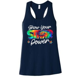 Show Your Staar Power Test Staar Day Mode On Teacher Testing Women's Racerback Tank