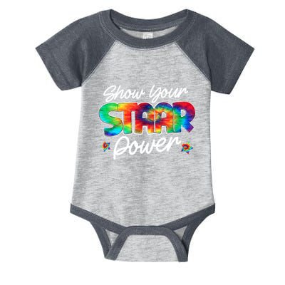 Show Your Staar Power Test Staar Day Mode On Teacher Testing Infant Baby Jersey Bodysuit