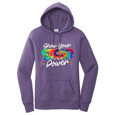 Show Your Staar Power Test Staar Day Mode On Teacher Testing Women's Pullover Hoodie