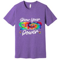 Show Your Staar Power Test Staar Day Mode On Teacher Testing Premium T-Shirt