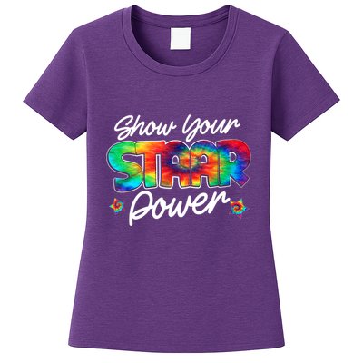 Show Your Staar Power Test Staar Day Mode On Teacher Testing Womens T-Shirt