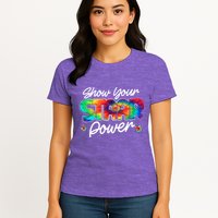 Show Your Staar Power Test Staar Day Mode On Teacher Testing Womens T-Shirt