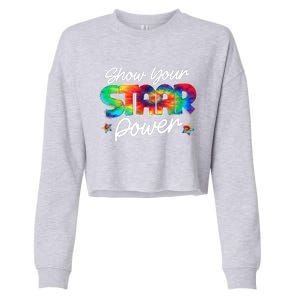 Show Your Staar Power Test Staar Day Mode On Teacher Testing Cropped Pullover Crew