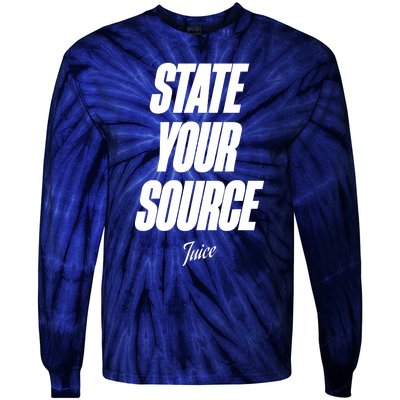 State Your Source Tie-Dye Long Sleeve Shirt