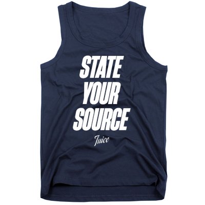 State Your Source Tank Top