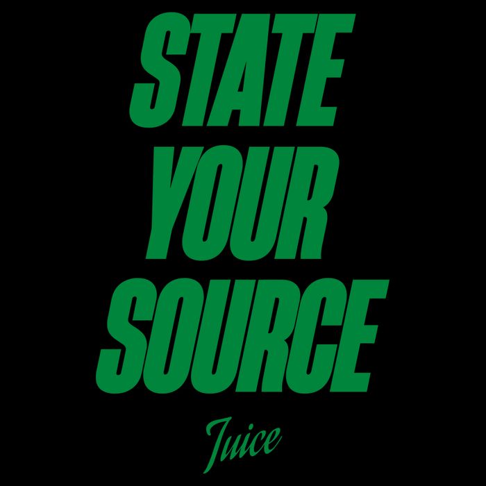 State Your Source Drawstring Bag