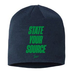 State Your Source Sustainable Beanie