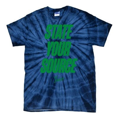 State Your Source Tie-Dye T-Shirt