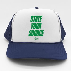 State Your Source Trucker Hat