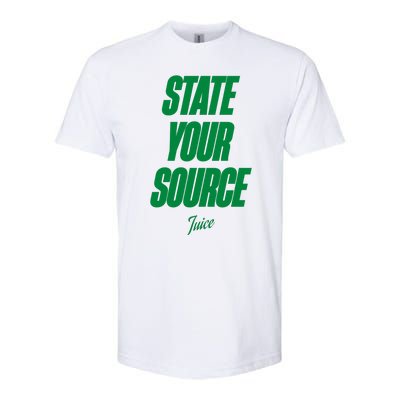 State Your Source Softstyle® CVC T-Shirt