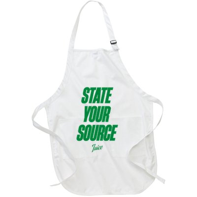 State Your Source Full-Length Apron With Pockets