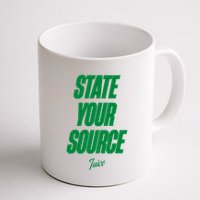 State Your Source Coffee Mug