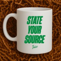 State Your Source Coffee Mug
